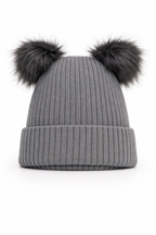 Bonnet Bunny Gris
