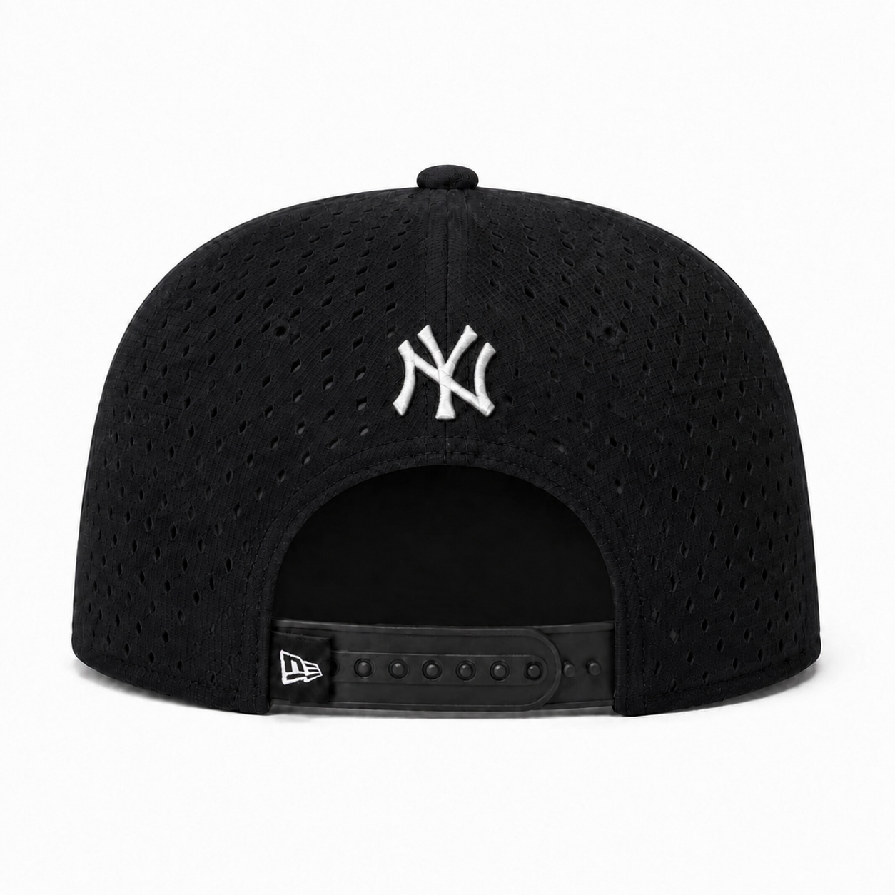 Snapback NY Perforée | Black Outline