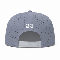 Snapback JR Perforée | Silver Gray - fermeture
