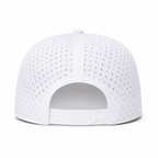 Snapback LA Perforée | White & Black
