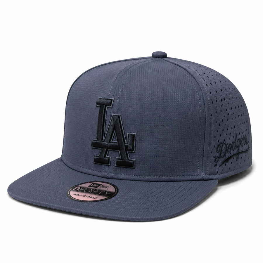 Snapback LA Perforée | Graphite Gray