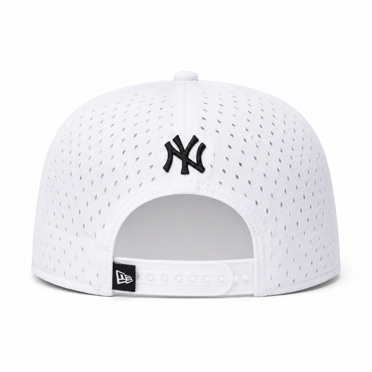 Snapback NY Perforée | Blanc