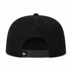 Snapback NY Perforée | Noir & Blanc