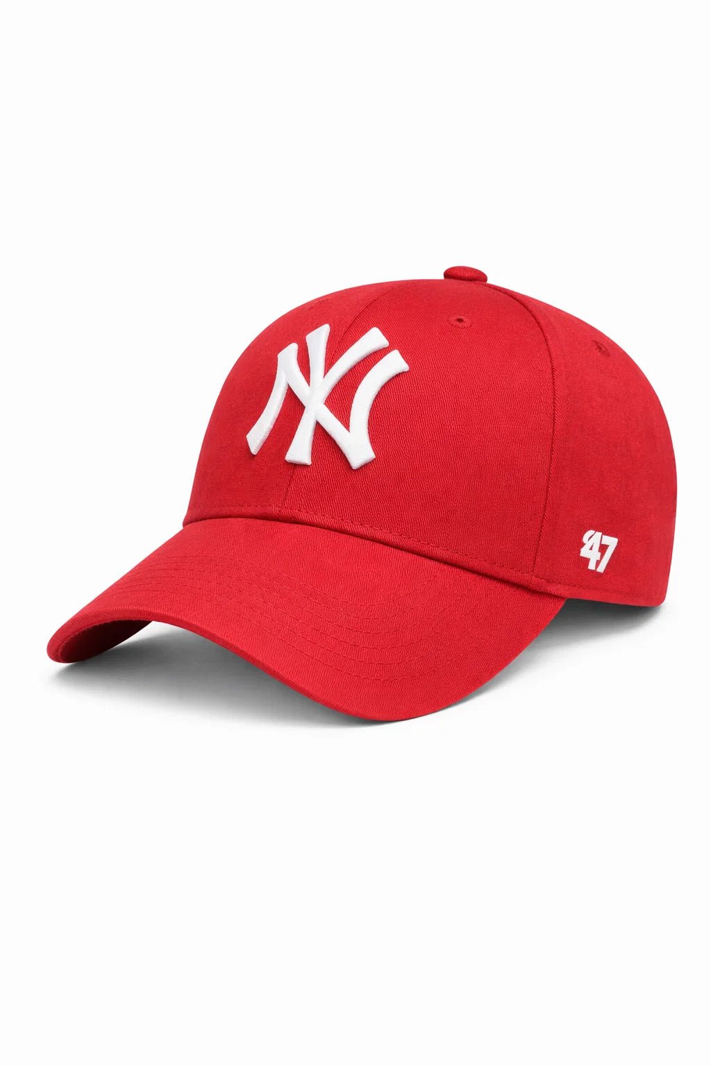 Casquette NY | Rouge-Blanc - AtlasFit