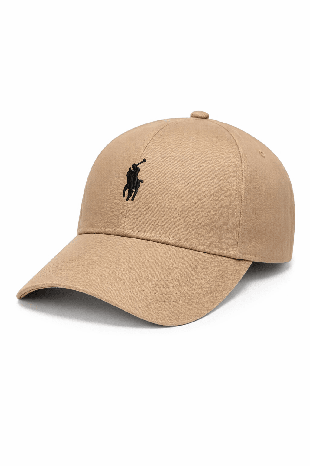 Casquette Polo | Beige-Noir - AtlasFit
