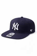 Casquette Snapback NY | Bleu Marine - AtlasFit
