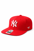 Casquette Snapback NY | Rouge - AtlasFit