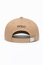 Casquette Polo | Beige-Noir