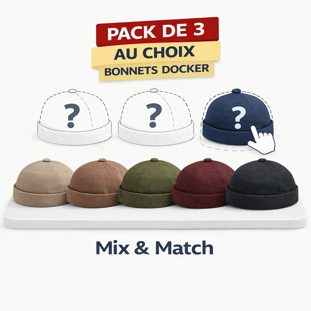 Pack Bonnet Docker | Coloris au choix - AtlasFit