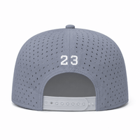 Snapback JR Perforée | Silver Gray - fermeture