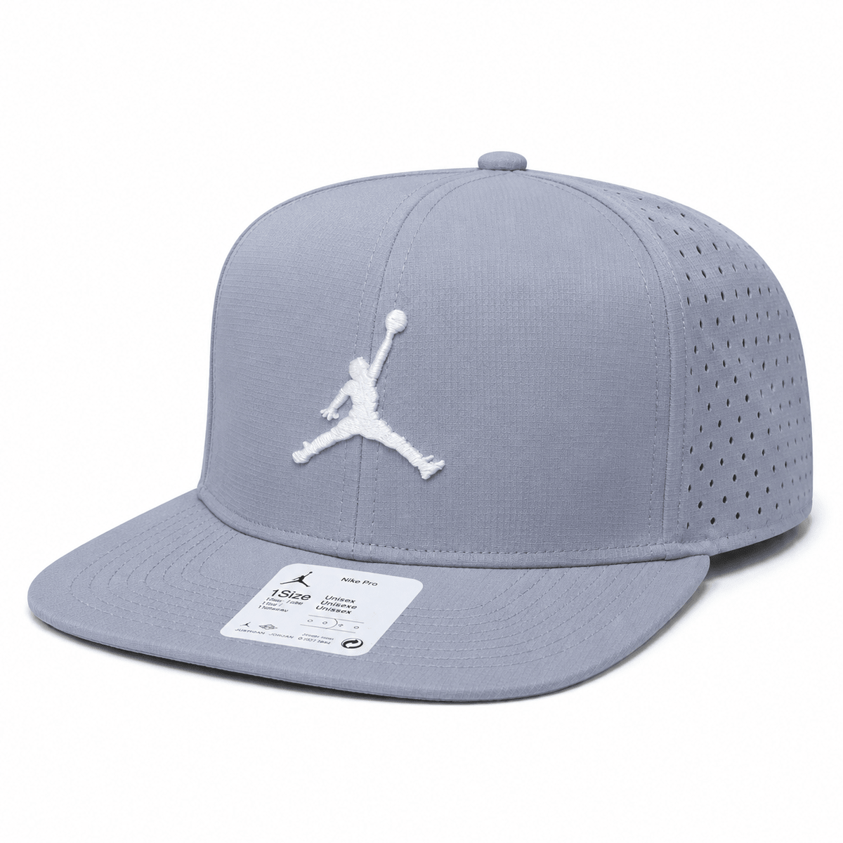 Snapback JR Perforée | Silver Gray - AtlasFit