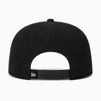 Snapback LA Perforée | Black & White - fermeture