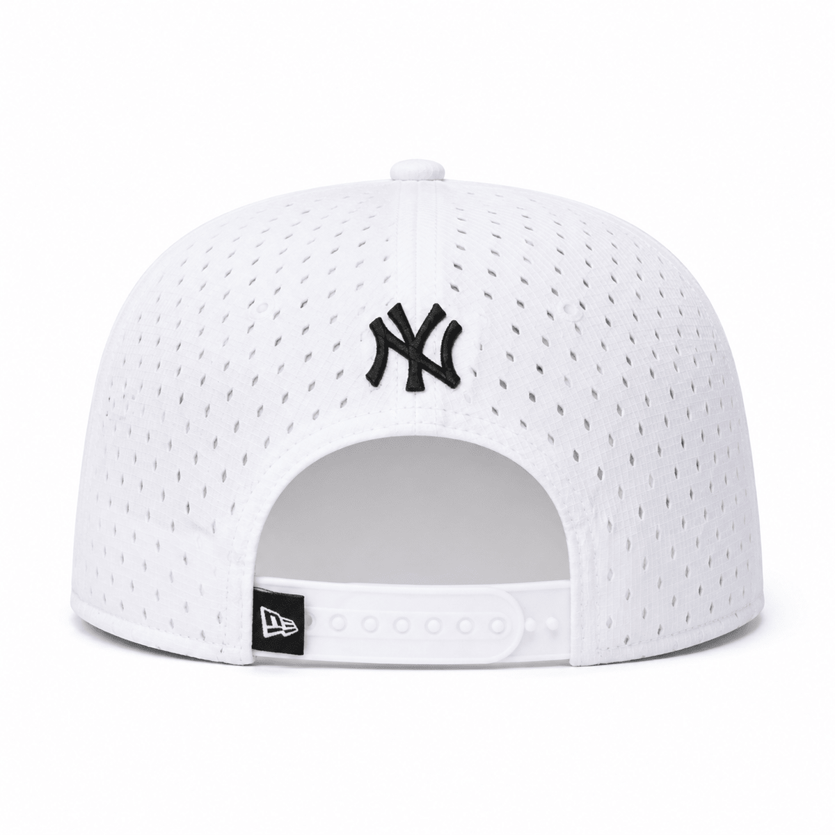 Snapback NY Perforée | Blanc - AtlasFit