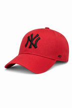 Casquette NY | Rouge-Noir