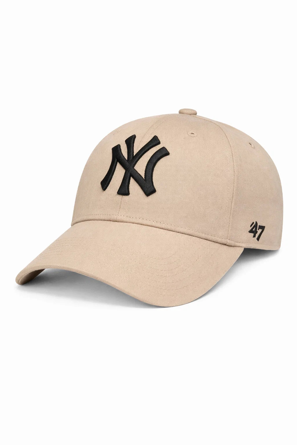 Casquette NY | Beige-Noir