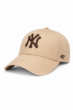 Casquette NY | Beige-Marron