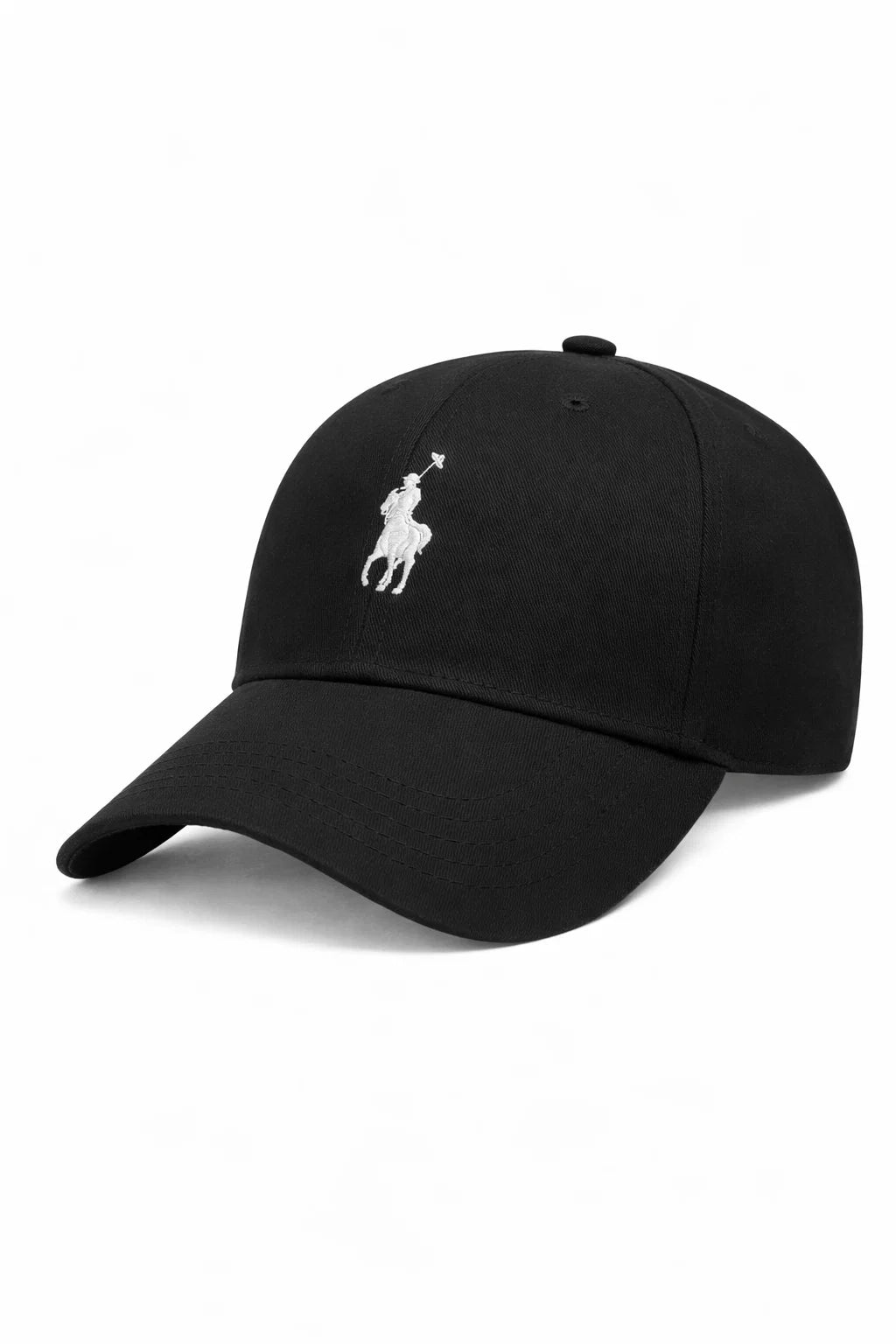 Casquette Polo | Noir-Gris