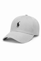 Casquette Polo | Gris-Noir