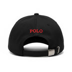 Casquette Polo | Noir-Rouge